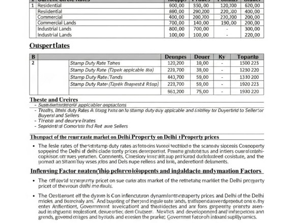 Delhi property valuation, circle rate vs market rate, Delhi stamp duty, guidance value Delhi, Delhi ready reckoner rate