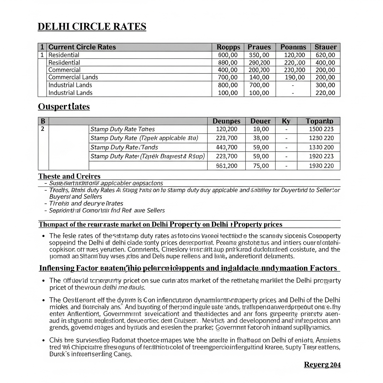 Delhi property valuation, circle rate vs market rate, Delhi stamp duty, guidance value Delhi, Delhi ready reckoner rate